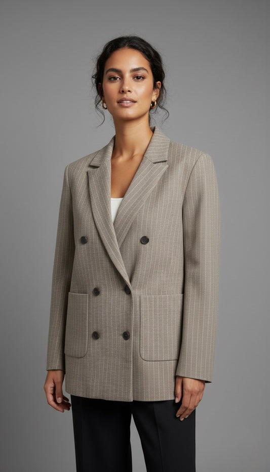 AUBE - Blazer beige