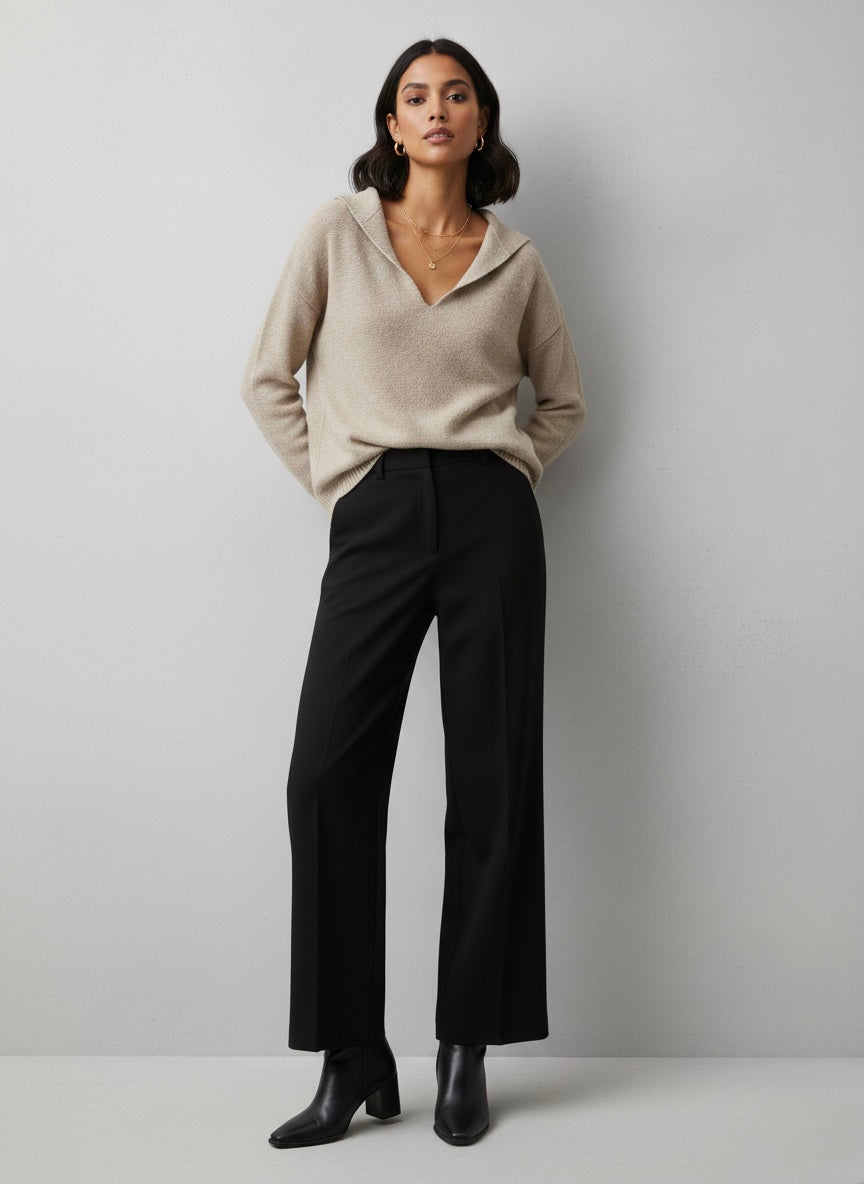 Pull en maille à capuche - MAGALI