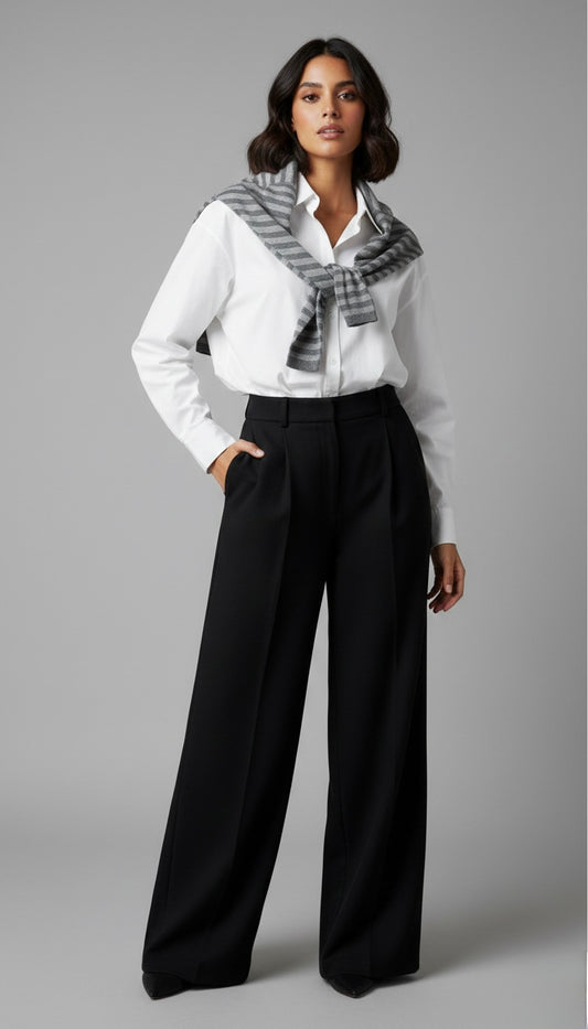 Chemise avec écharpe