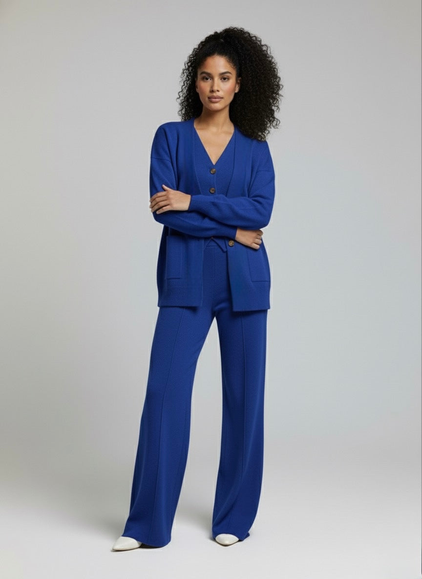 ORIS - Ensemble pantalon, gilet & cardigan