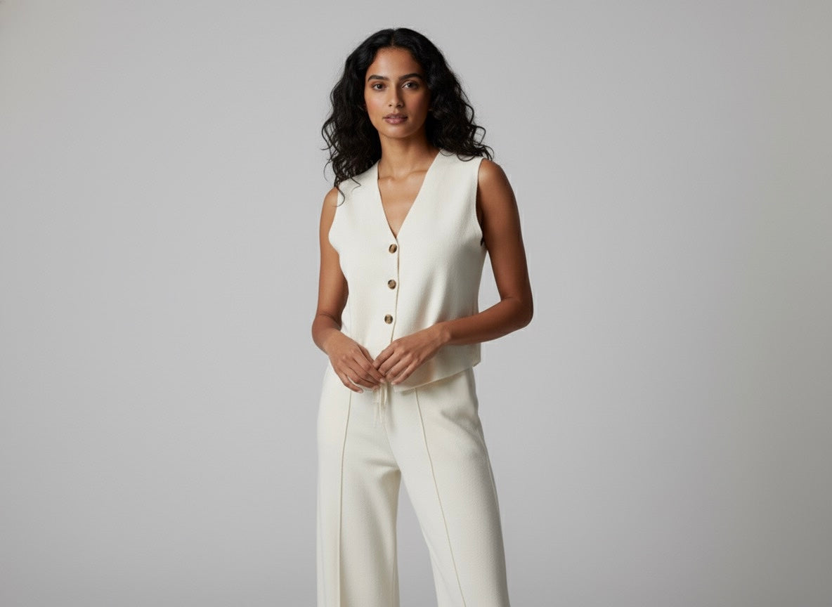 ORIS - Ensemble pantalon, gilet & cardigan