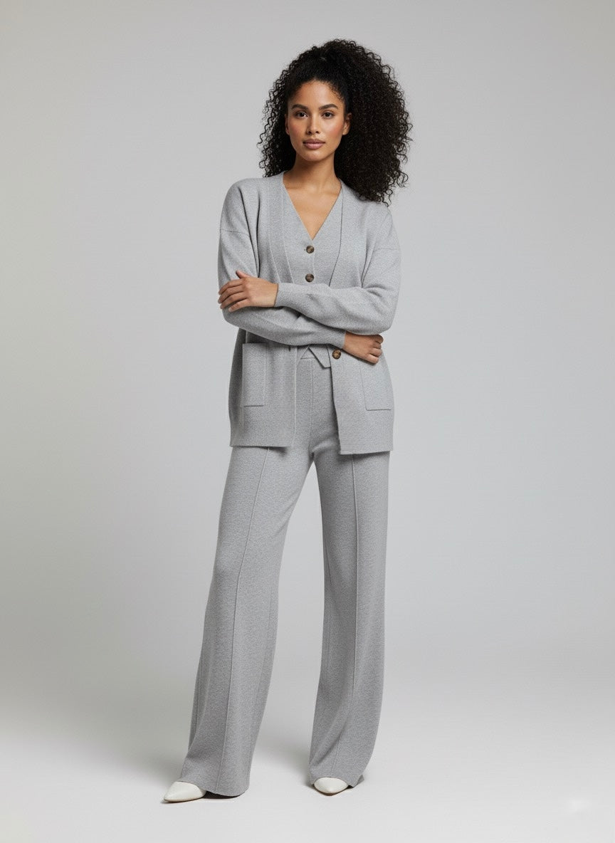 ORIS - Ensemble pantalon, gilet & cardigan