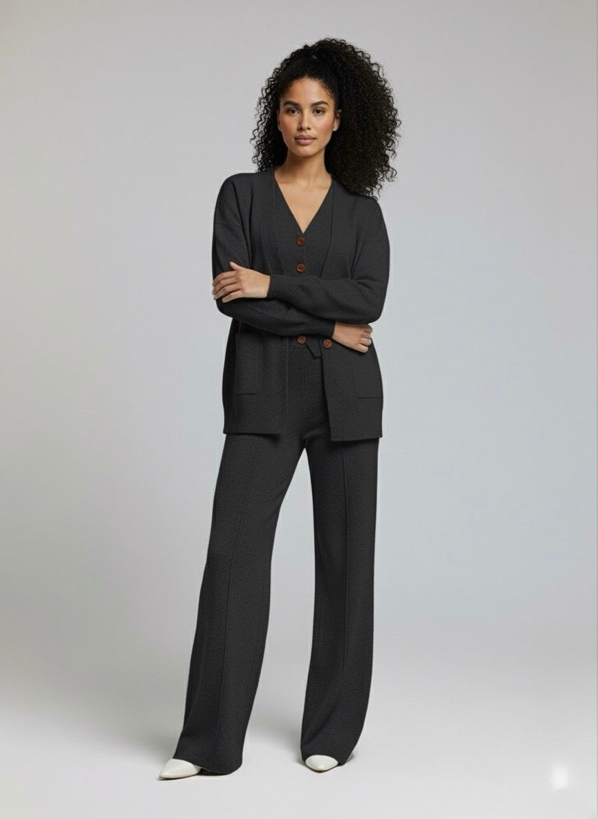 ORIS - Ensemble pantalon, gilet & cardigan