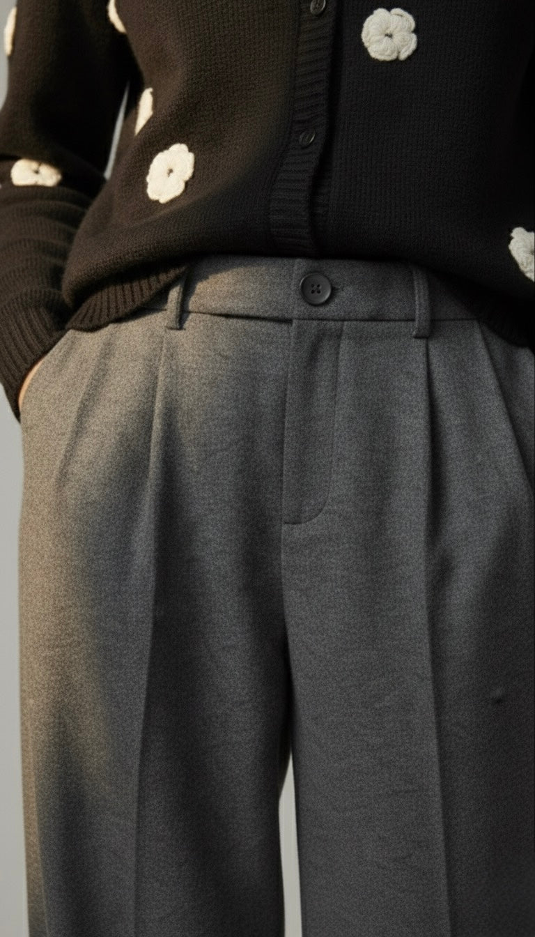 SYMÉ - Pantalon gris